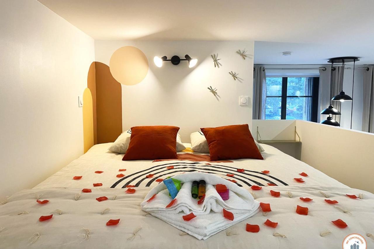 L'Orient-Express - Jacuzzi Spa - Parking - Loft Hawr Zewnętrze zdjęcie