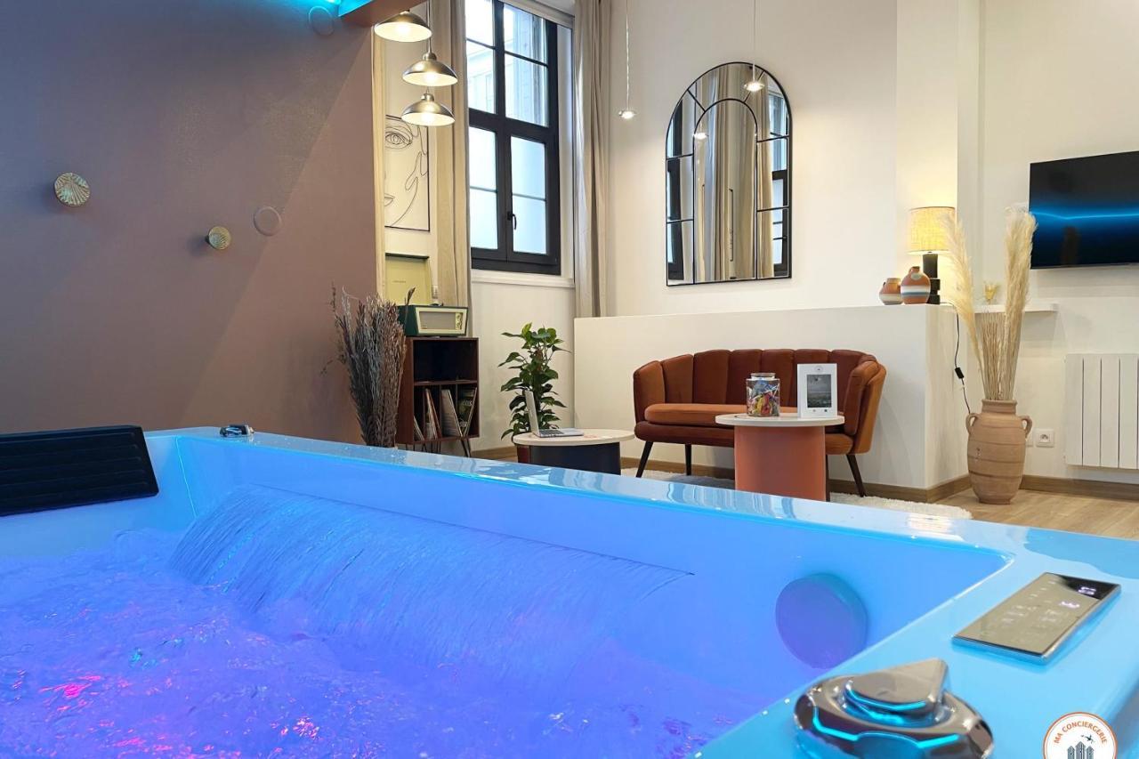 L'Orient-Express - Jacuzzi Spa - Parking - Loft Hawr Zewnętrze zdjęcie