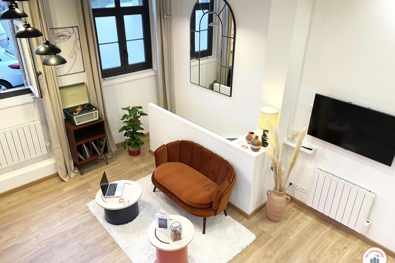 L'Orient-Express - Jacuzzi Spa - Parking - Loft Hawr Zewnętrze zdjęcie
