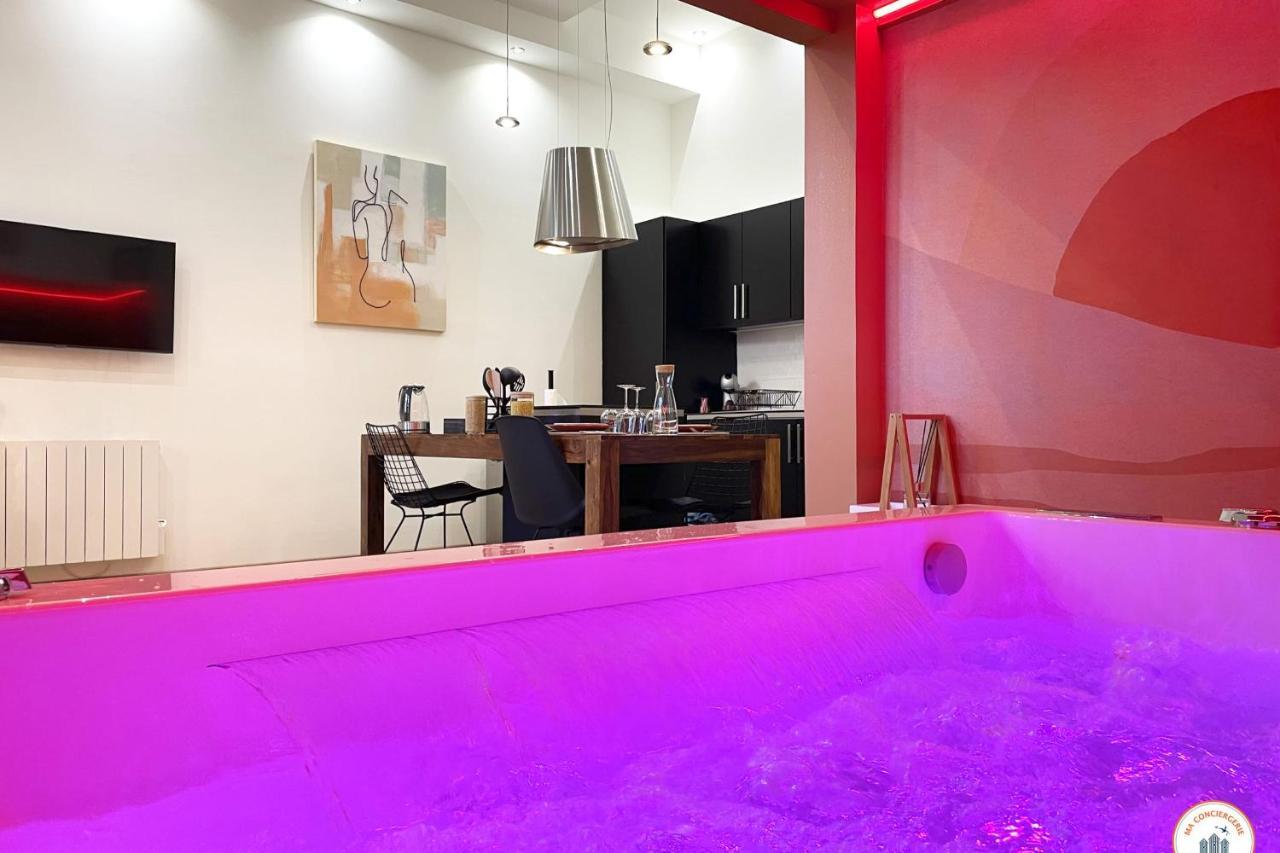 L'Orient-Express - Jacuzzi Spa - Parking - Loft Hawr Zewnętrze zdjęcie